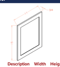 Sample Door — dimensional drawing