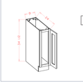 Tray Base — dimensional drawing