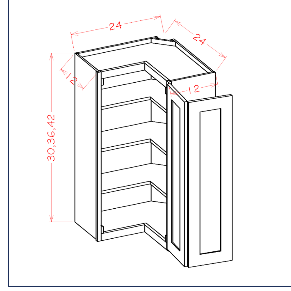 Wall Easy Reach — dimensional drawing