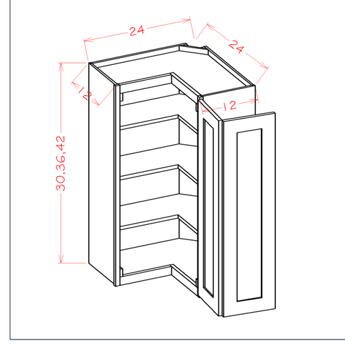 Wall Easy Reach — dimensional drawing